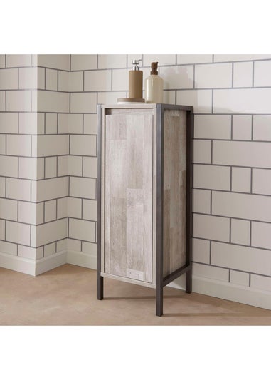 Lloyd Pascal Grey Madley Single Door Floor Cabinet