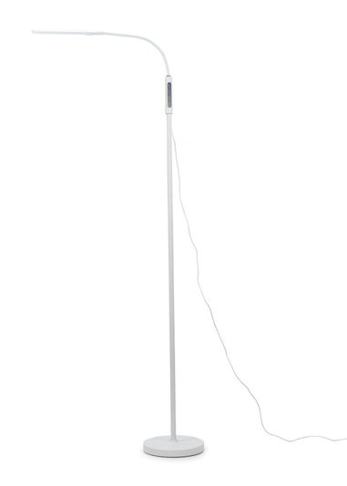 ValueLights White Daylight Floor Lamp (193.5cm x 22.6cm x 22.6cm)