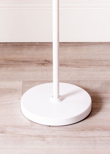 ValueLights White Daylight Floor Lamp (193.5cm x 22.6cm x 22.6cm)