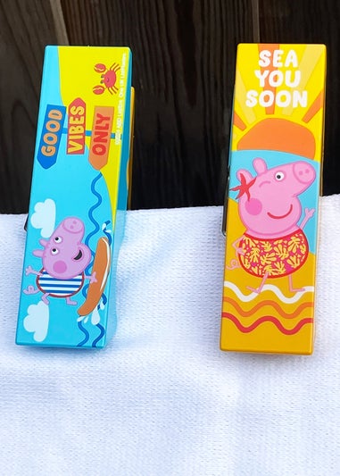 Peppa Pig Vibes Beach Pool Towel Clips