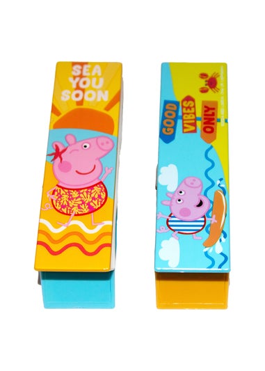 Peppa Pig Vibes Beach Pool Towel Clips