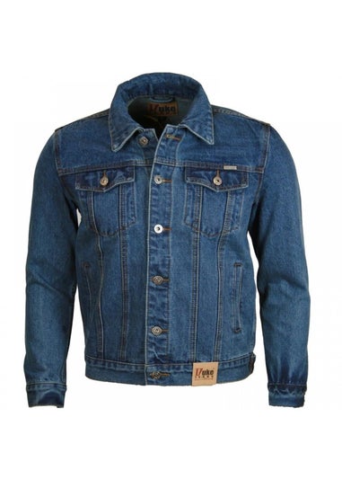 Duke Blue Western Trucker Style Denim Jacket