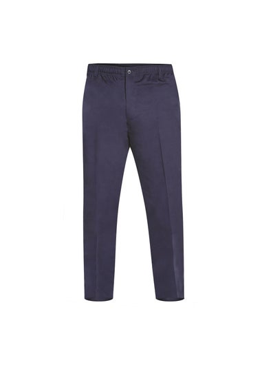 Duke Navy Basilio Full Elastic Waist Rugby Trousers