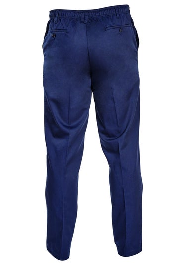 Duke Navy Basilio Full Elastic Waist Rugby Trousers