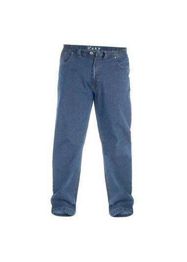 Duke Blue London Bailey Elasticated Waist Kingsize Jeans