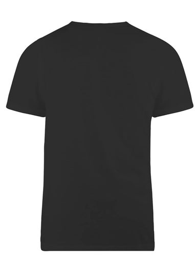 Duke Black Kingsize Flyers-1 Crew Neck T-Shirt