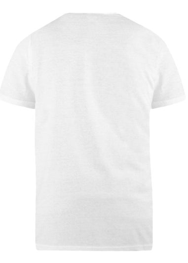 Duke White Kingsize Signature-1 Cotton T-Shirt