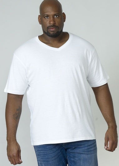 Duke White Kingsize Signature-1 Cotton T-Shirt
