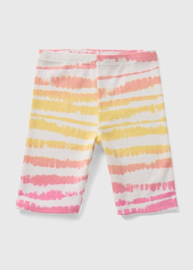 Girls Tie Dye Pink Shorts (7-13yrs)