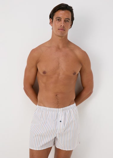 3 Pack Grey Patterned Boxers