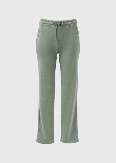 Khaki Straight Jogging Bottoms