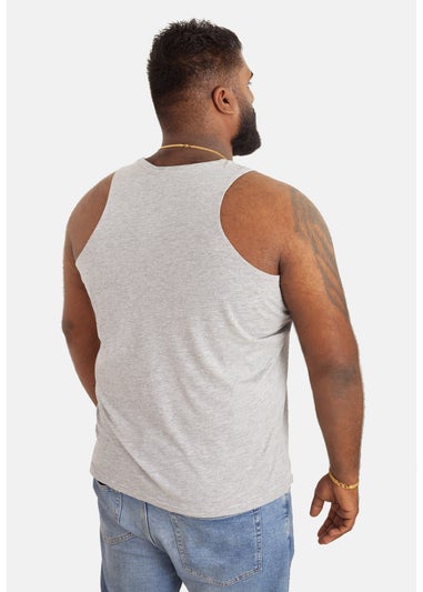 Duke Light Grey Fabio-1 Muscle Vest