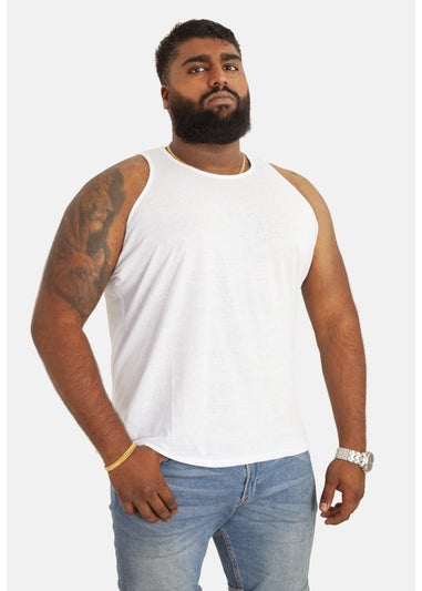 Duke White Fabio-1 Muscle Vest