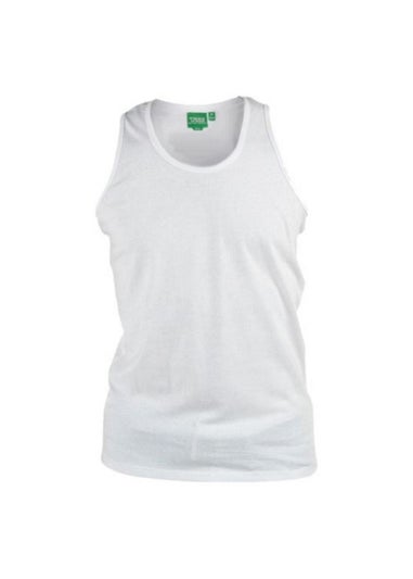 Duke White Fabio-1 Muscle Vest