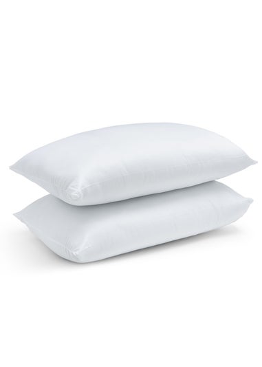 Catherine Lansfield Home Essentials Microfibre Pillow Pair (48x74cm)