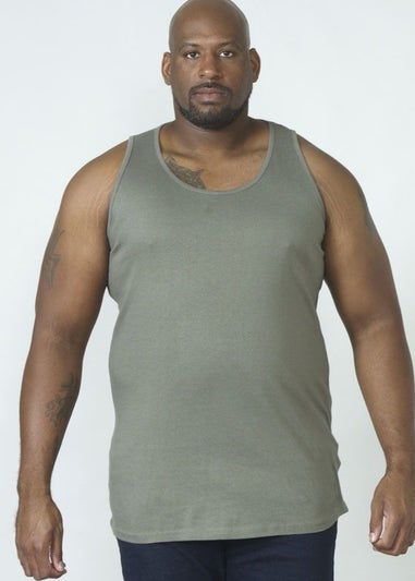 Duke Khaki Fabio-2 Muscle Vest