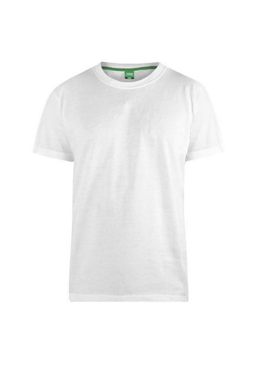 Duke White Flyers-1 Crew Neck T-Shirt