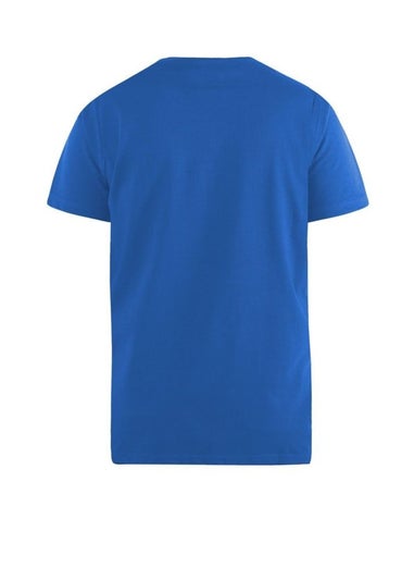 Duke Blue Signature-2 V-Neck T-Shirt