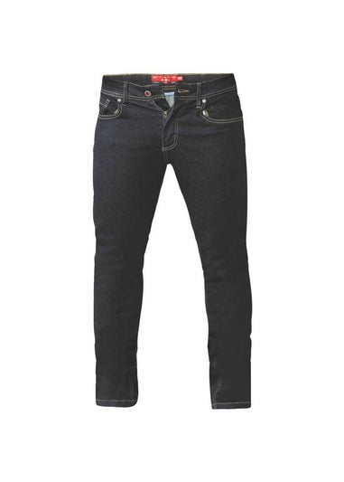 Duke Indigo Cedric Kingsize Tapered Fit Stretch Jeans