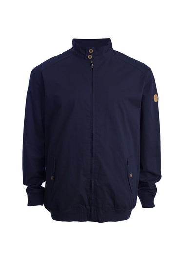 Duke Navy Windsor Kingsize Cotton Harrington Jacket