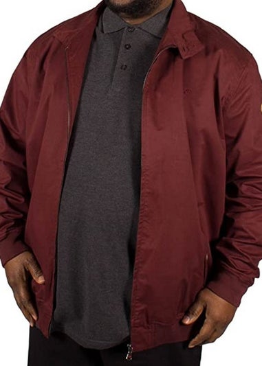 Duke Burgundy Windsor Kingsize Cotton Harrington Jacket