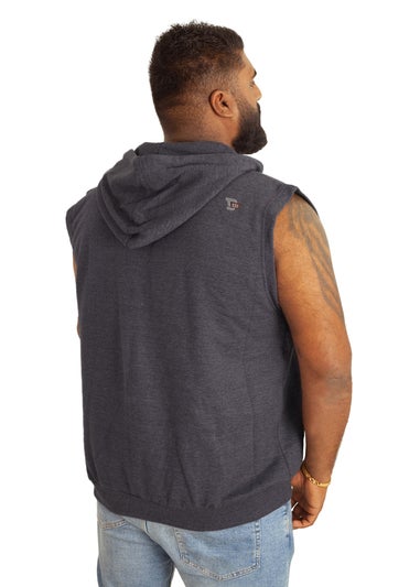 Duke Charcoal Blake Kingsize Sleeveless Hoody