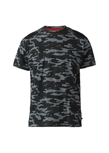 Duke Multi Colour Gaston Camouflage Short Sleeved T-Shirt