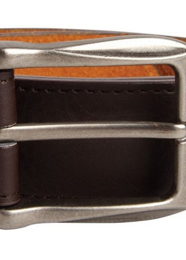 Duke Brown Harrison Kingsize Bonded Leather Belt