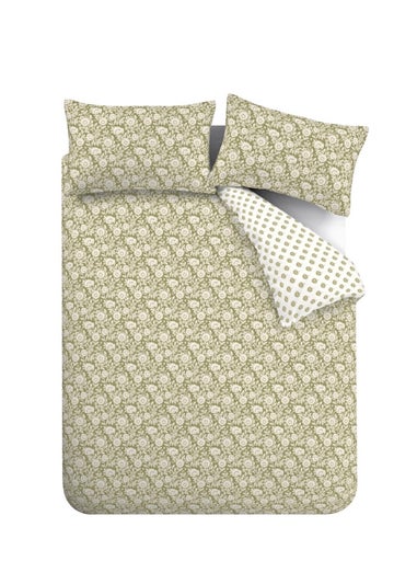 Pineapple Elephant Tangier Floral Reversible Duvet Cover Set