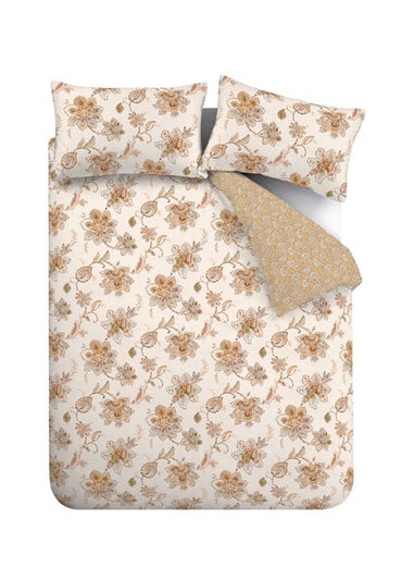 Pineapple Elephant Sahara Floral Reversible Duvet Cover Set