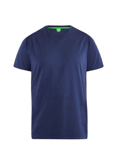 Duke Navy Kingsize Signature-1 Cotton T-Shirt