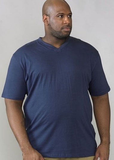 Duke Navy Kingsize Signature-1 Cotton T-Shirt