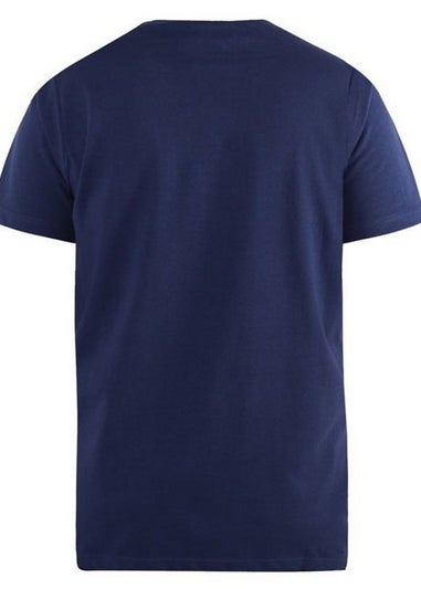 Duke Navy Kingsize Signature-1 Cotton T-Shirt