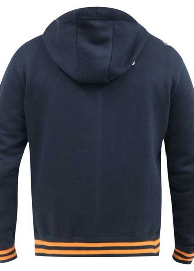 Duke Navy Flanders Kingsize Full Zip Hoodie