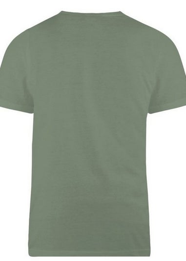 Duke Khaki Flyers-2 Crew Neck T-Shirt