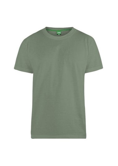 Duke Khaki Flyers-2 Crew Neck T-Shirt