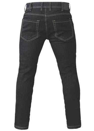 Duke Black Claude Kingsize Tapered Fit Stretch Jeans