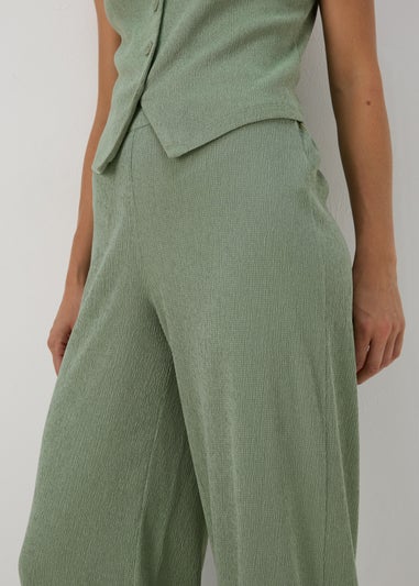 Sage Co Ord Wide Leg Trousers