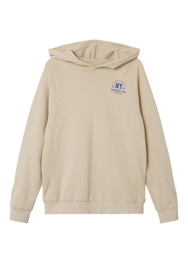 Name It Boys Cream Bando Hoodie (6-12yrs)