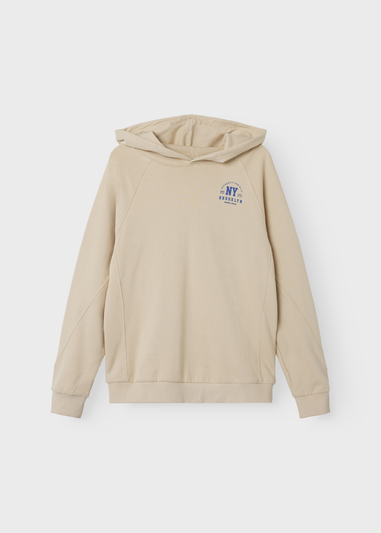 Name It Boys Cream Bando Hoodie (6-12yrs)