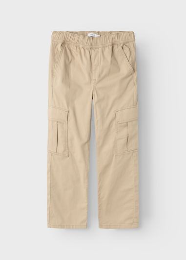 Name It Boys Beige Cargo Trousers (7-12yrs)