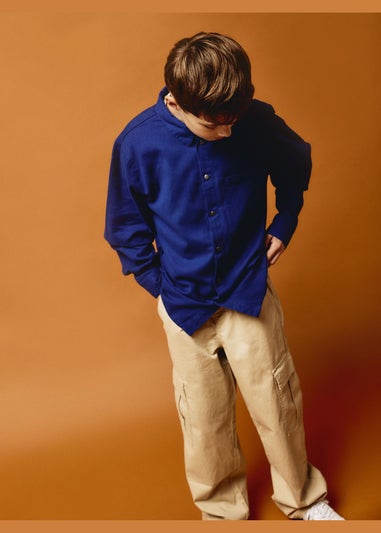 Name It Boys Beige Cargo Trousers (7-12yrs)