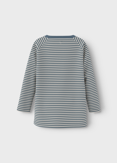 Name It Kids Blue Striped T-Shirt (1-5yrs)