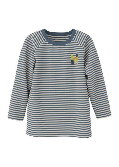 Name It Kids Blue Striped T-Shirt (1-5yrs)