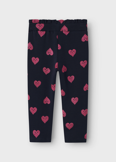 Name It Navy Heart Jogging Bottoms (1-5yrs)