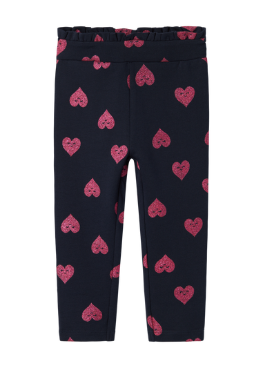 Name It Navy Heart Jogging Bottoms (1-5yrs)