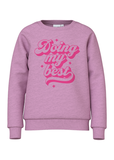 Name It Kids Pink Sweatshirt (6-12yrs)