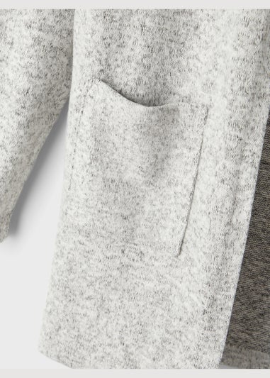 Name It Kids Grey Knitted Cardigan (6-12yrs)