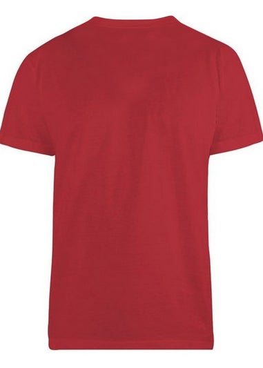 Duke Red Flyers-2 Kingsize Crew Neck T-Shirt