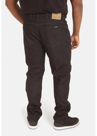 Duke Black Rockford Carlos Kingsize Stretch Jeans